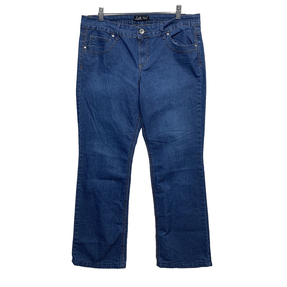 LEI Chelzea Low Rise jeans Women's Junior Sz 15 Reg (36x30) Straight‎